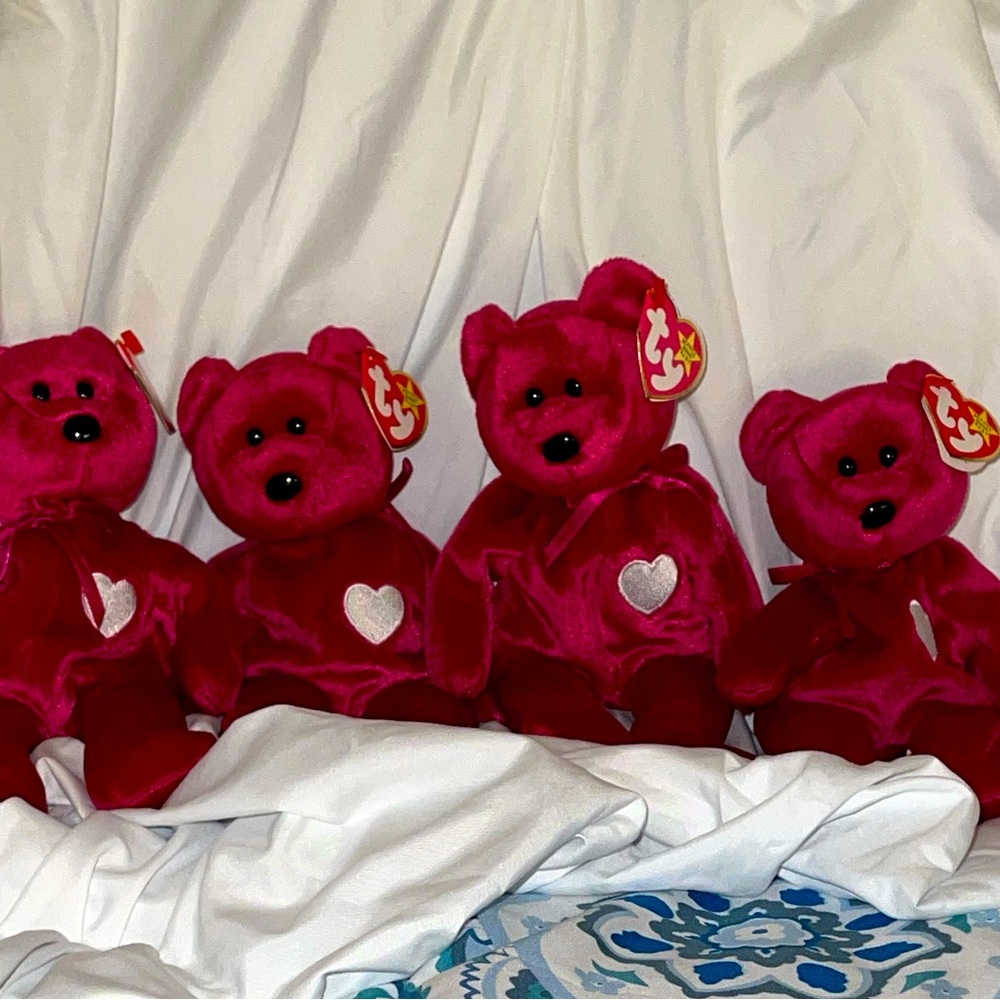Valentina Beanie Babies, 1998 vintage with errors
